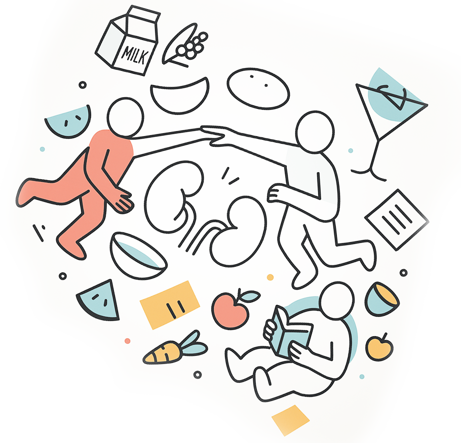 <strong>Diëtisten</strong> met ❤️<br/>  voor de <strong>nierzorg</strong>